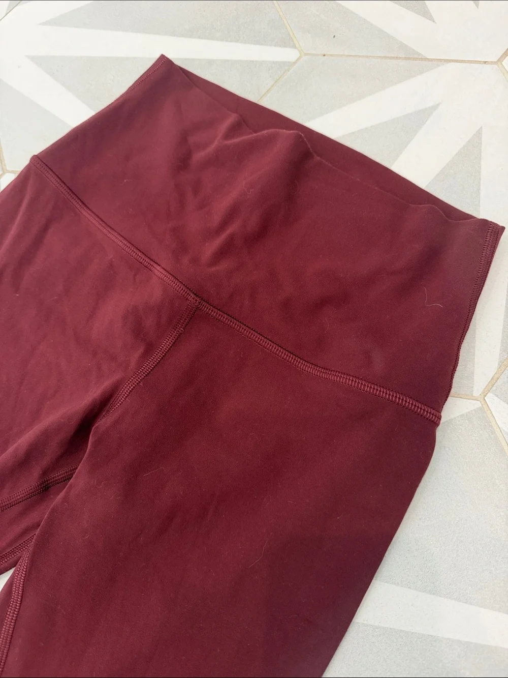 lululemon athletica Women Burgundy Align Leggings Regular Length